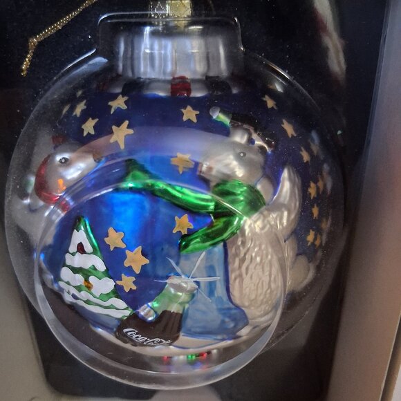 Coke Coca Cola Ornament - COKE BEAR ORNAMENT - Picture 3 of 4
